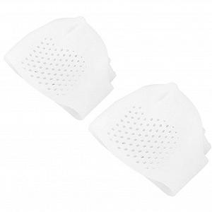 Коректор великого пальця стопи 2 кольори Hallux Valgus, багаторазовий силіконовий для захисту передньої частини стопи, молоткові пальці, кігтеподібні пальці (білий) synthetic.ua - Фото 1