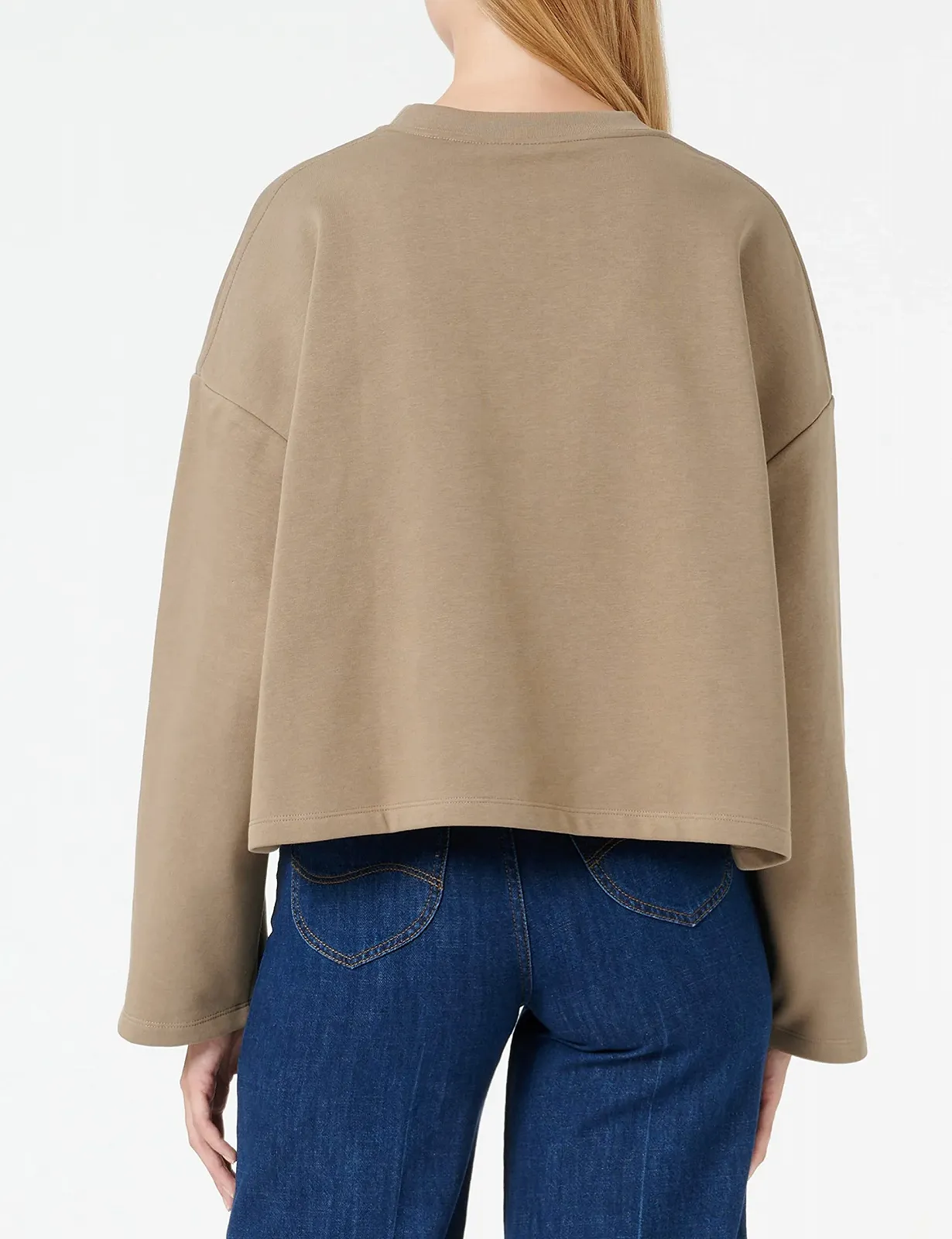 Женский свитшот JACK & JONES Jxabbie LS Wide Every Brush Crew Sn, фото №4 Женский свитшот JACK & JONES Jxabbie LS Wide Every Brush Crew Sn, фото №4