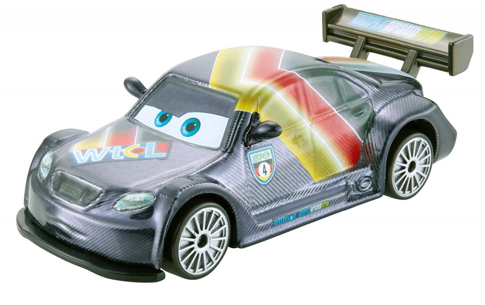 Машинка Disney Pixar Cars Neon Racers Max Schnell, фото №1