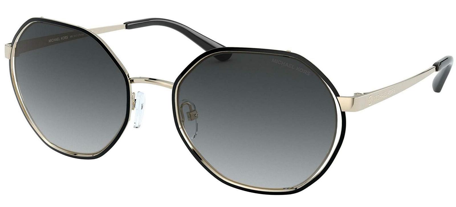 Сонцезахисні Окуляри Michael Kors 0mk1072 Світло-Золотий/Світло-Сірий Затінений 57, Світло-Сірий Затінений, фото №1