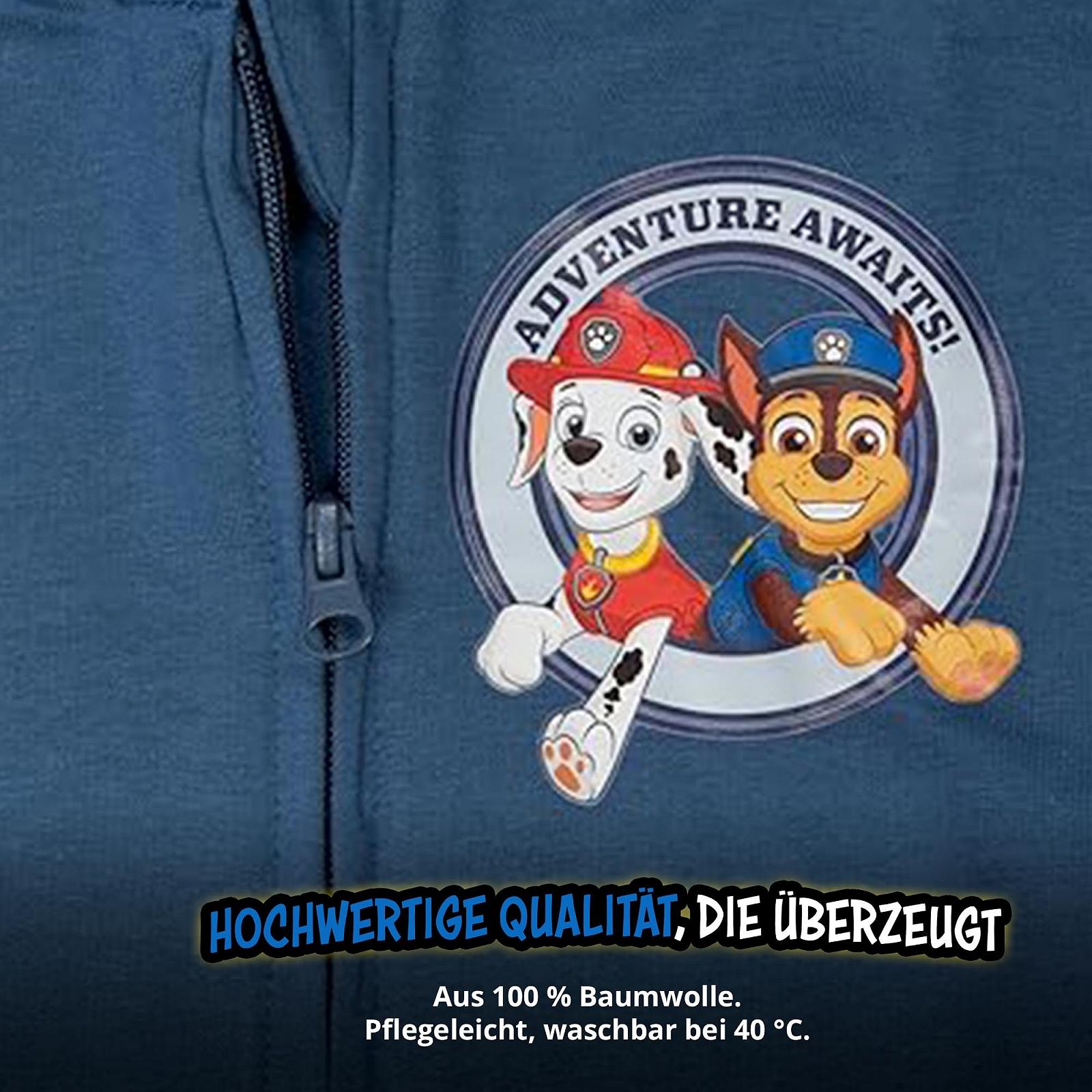 кофта Paw Patrol United Labels Толстовка для хлопчиків на блискавці Синя, фото №5