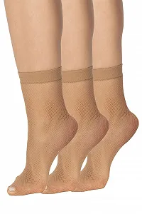 Носки Looksy Женские Короткие Размер One Size Узор Бриллиант - Фото 1