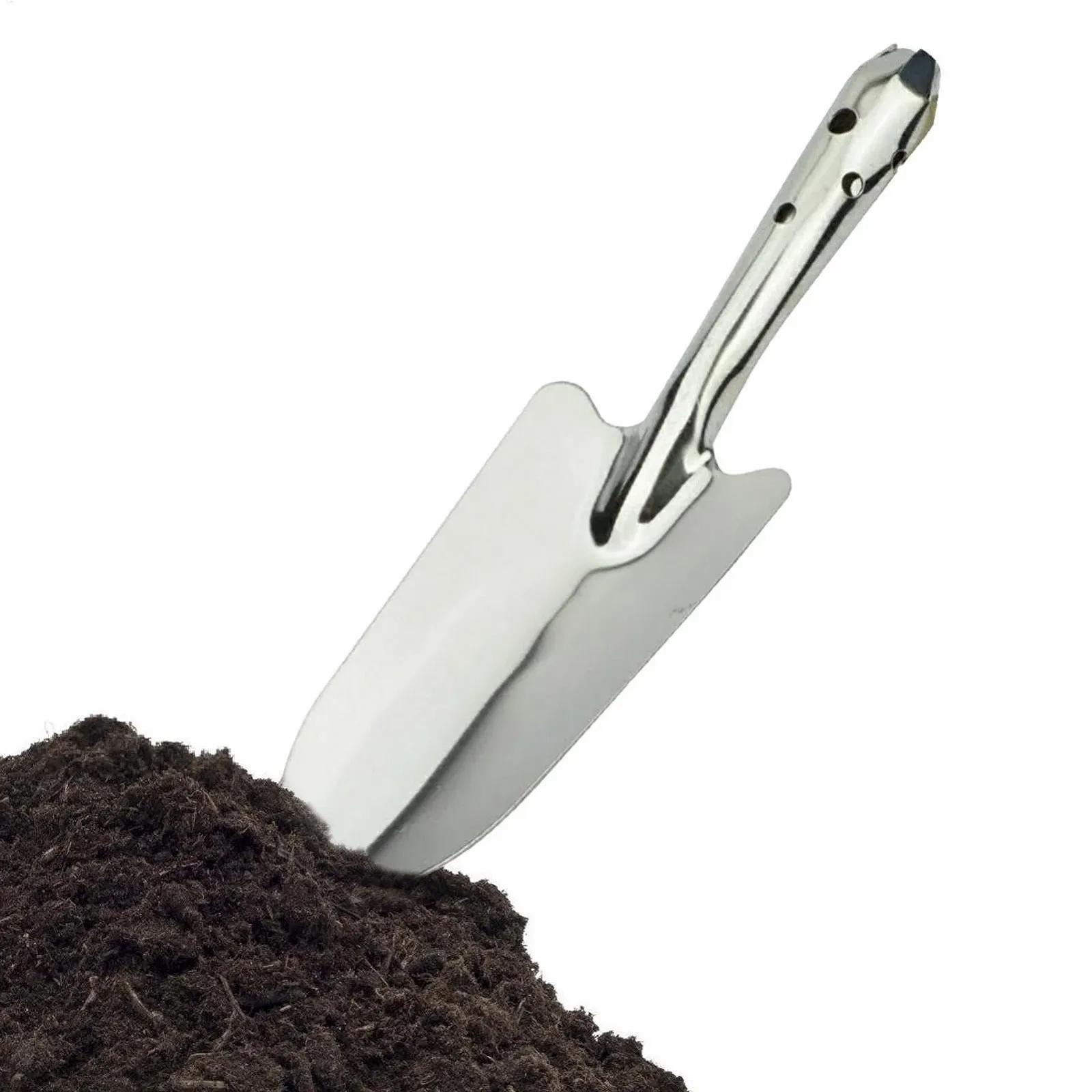 Лопата совковая садовый Mxshc Многофункциональный портативный из нержавеющей стали для копания, рыбалки, кемпинга, фото №1