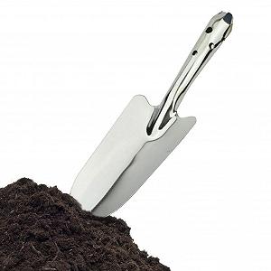 Лопата совковая садовый Mxshc Многофункциональный портативный из нержавеющей стали для копания, рыбалки, кемпинга - Фото 1