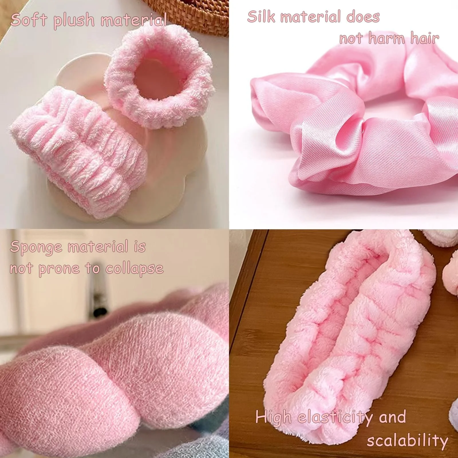 Набір пов'язок для голови з губки, фото №3