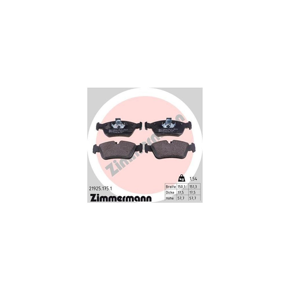 Гальмівний диск ZIMMERMANN SPORT Z 150.1269.52, фото №3