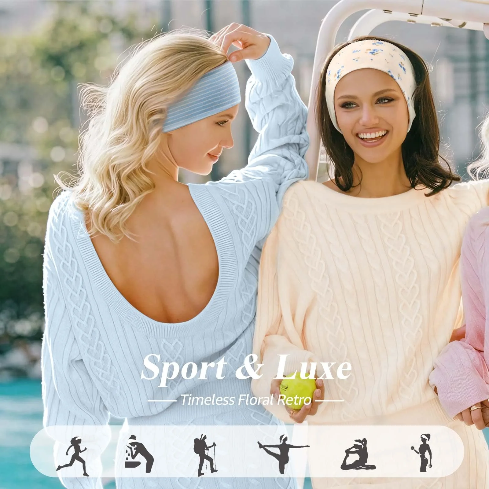 Спортивний Набір з Нековзних Пов'язок Літній, фото №5 Спортивний Набір з Нековзних Пов'язок Літній, фото №5