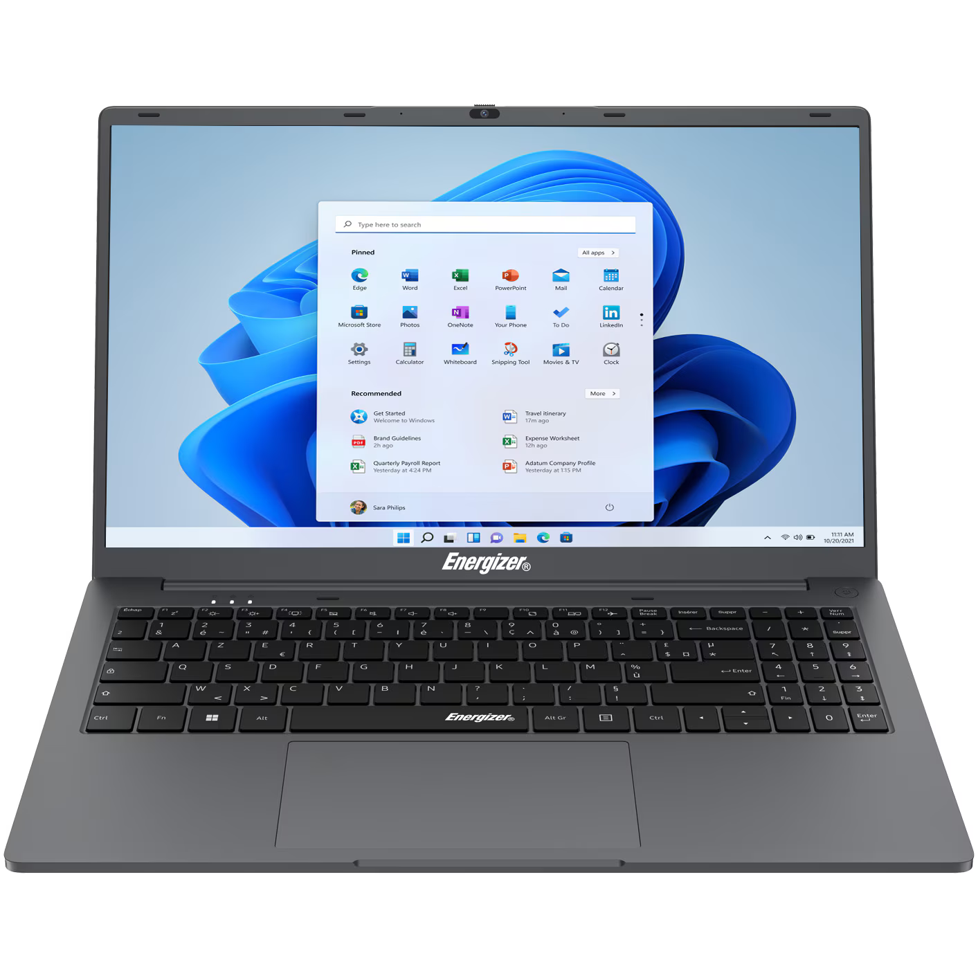 Ноутбук 18.5" FHD IPS  Energizer Energybook Pro AMD Ryzen 5 3,7 Ghz, RAM 16Gb, SSD 512Gb NVMe, Ryzen Vega 8, Акум 6000 мАч (UKR), фото №1