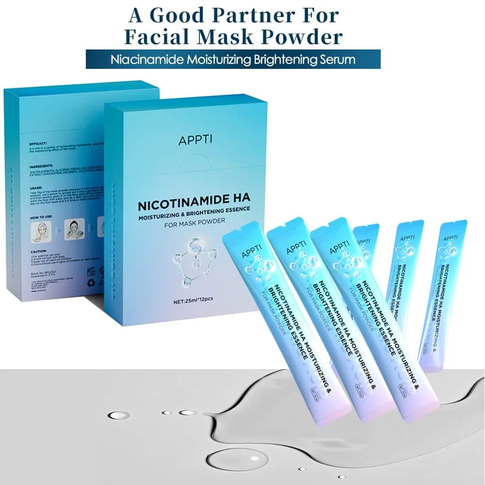 Маска для обличчя SHEEYOON Peel Off Crystal Face Jelly Mask Powder і набір сироваток з нікотинамідом/гіалуроновою кислотою, фото №3 Маска для обличчя SHEEYOON Peel Off Crystal Face Jelly Mask Powder і набір сироваток з нікотинамідом/гіалуроновою кислотою, фото №3