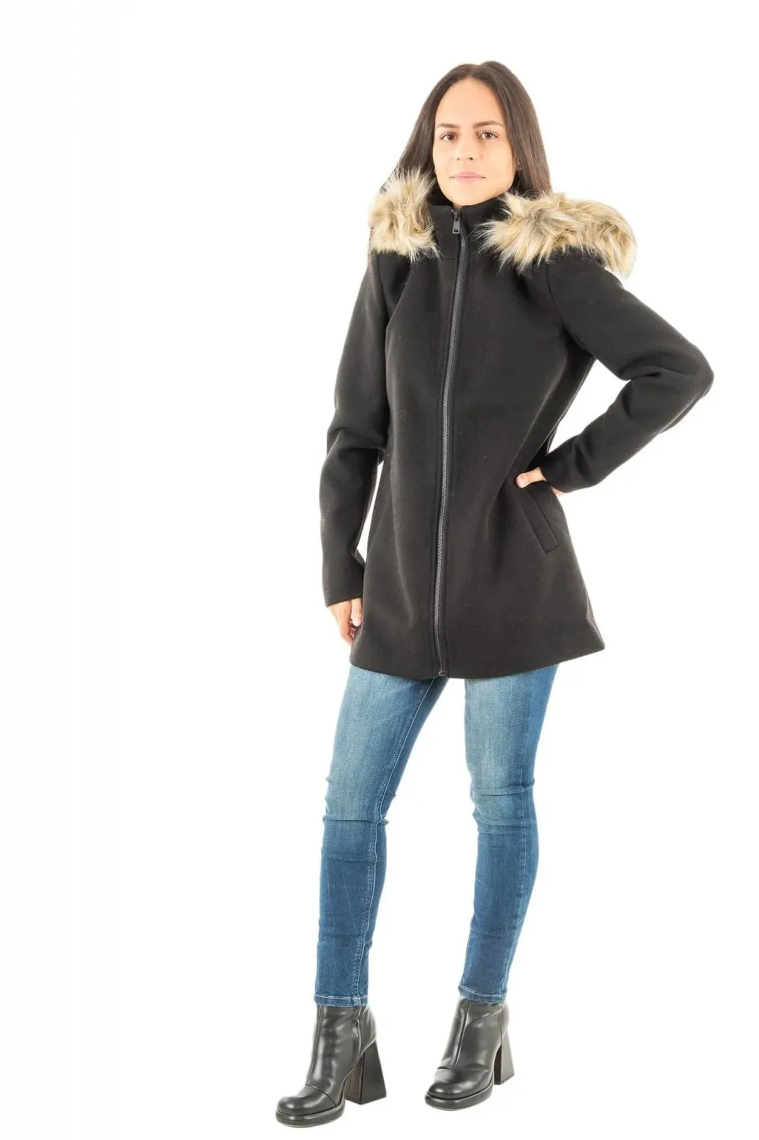 Пальто ONLY Жіноче High Closed Coat, фото №1 Пальто ONLY Жіноче High Closed Coat, фото №1