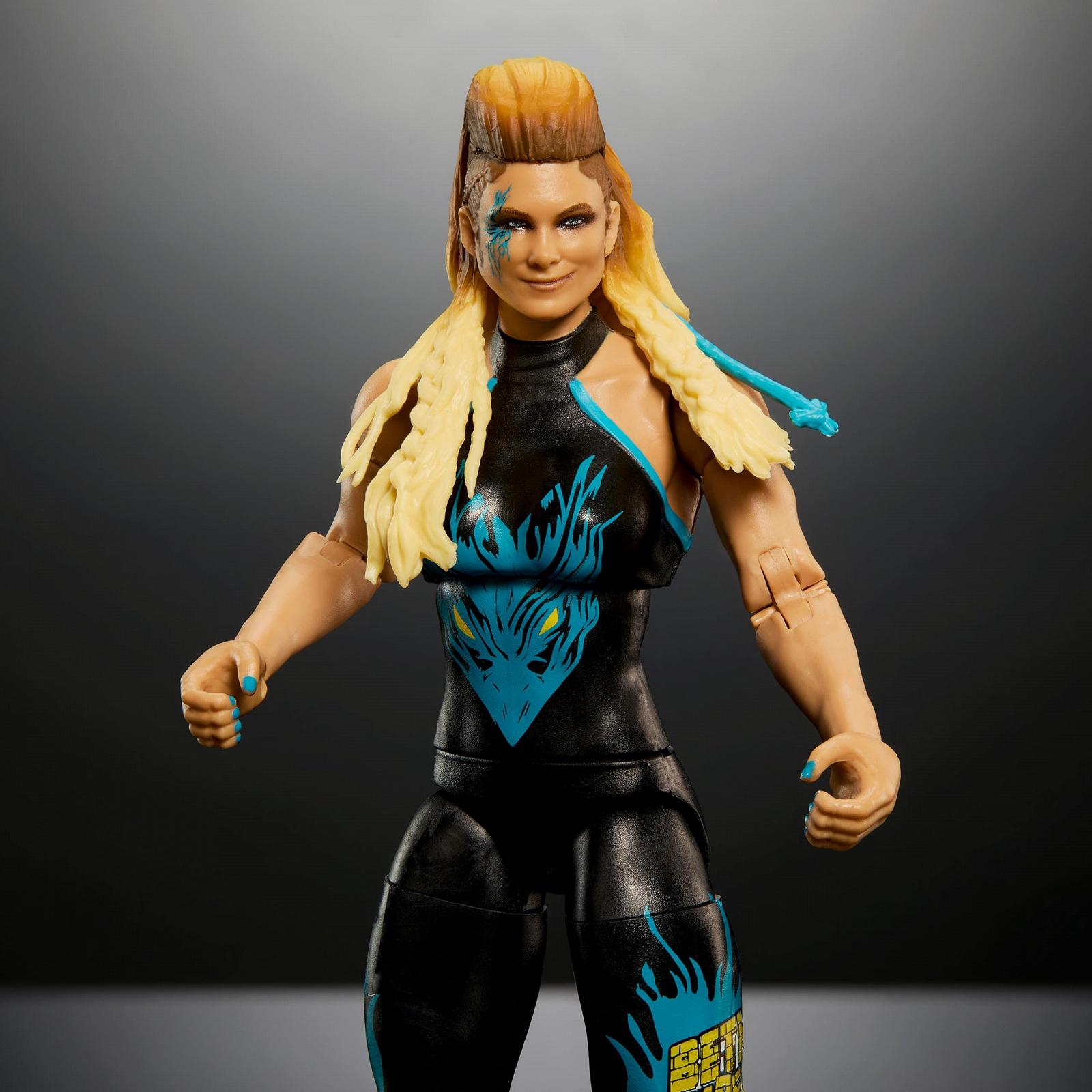 Фігурка Mattel WWE Elite Collection Royal Rumble Beth Phoenix з аксесуарами та частинами Virgil Build-A-Figure, HVF81, фото №3