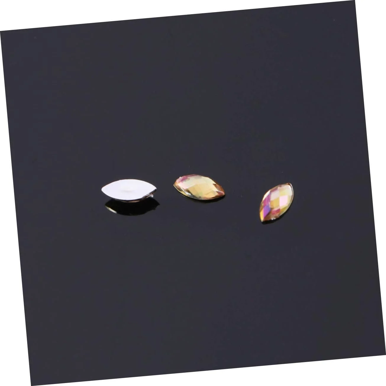 Стразы для ногтей Healvian, 2 шт., разных цветов, блестящие, плоские, с коробкой для хранения, для творческого маникюра и дизайна ногтей, фото №3