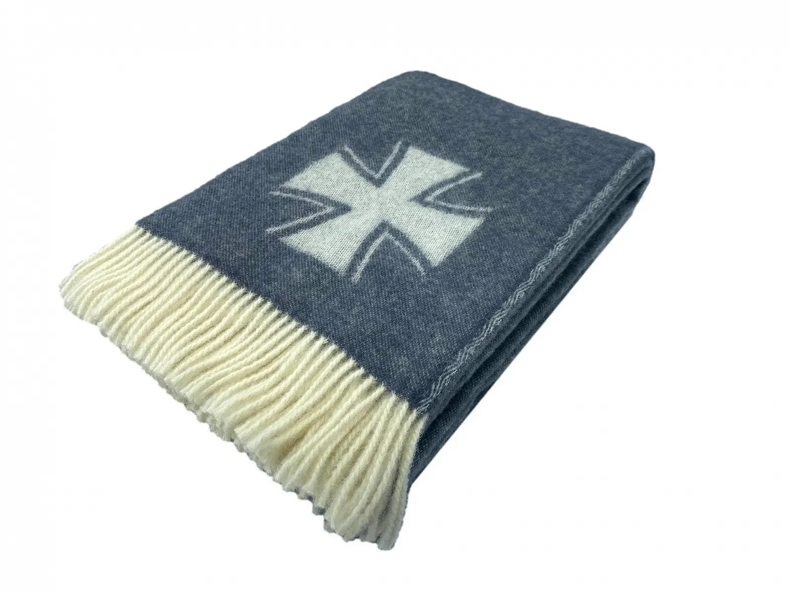 Покривало Вовняна Alpenwolle, Військова ковдра, Армійська ковдра, Покривало на ліжко, 135 x 220 см в подарунковій коробці, фото №2