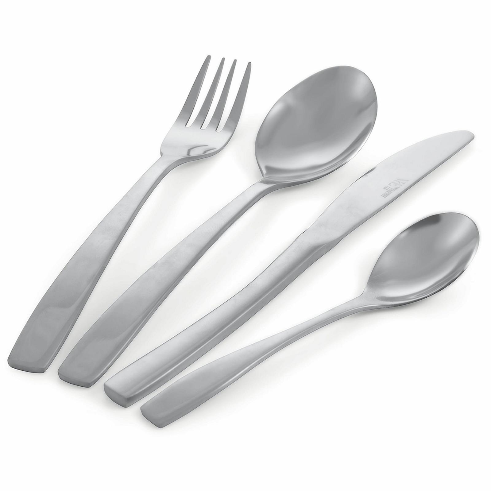 Набор столовых приборов Villa d'Este Home Tivoli Madison, 24 предмета, нержавеющая сталь 18/0, полированное серебро, фото №2 Набор столовых приборов Villa d'Este Home Tivoli Madison, 24 предмета, нержавеющая сталь 18/0, полированное серебро, фото №2