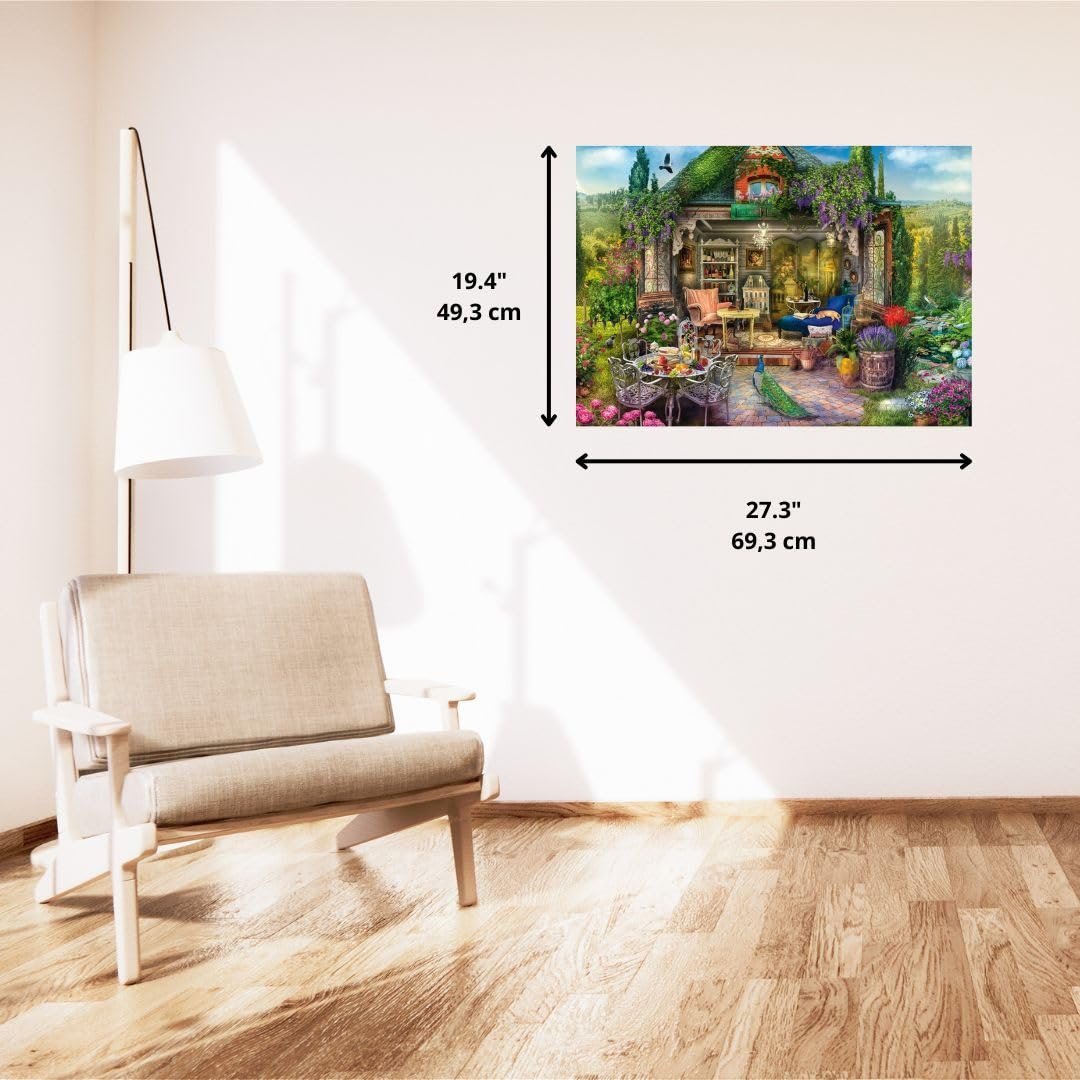 Пазл Schmidt Spiele 59794 Garden House Happiness in the Vineyards 1000 элементов, фото №5 Пазл Schmidt Spiele 59794 Garden House Happiness in the Vineyards 1000 элементов, фото №5