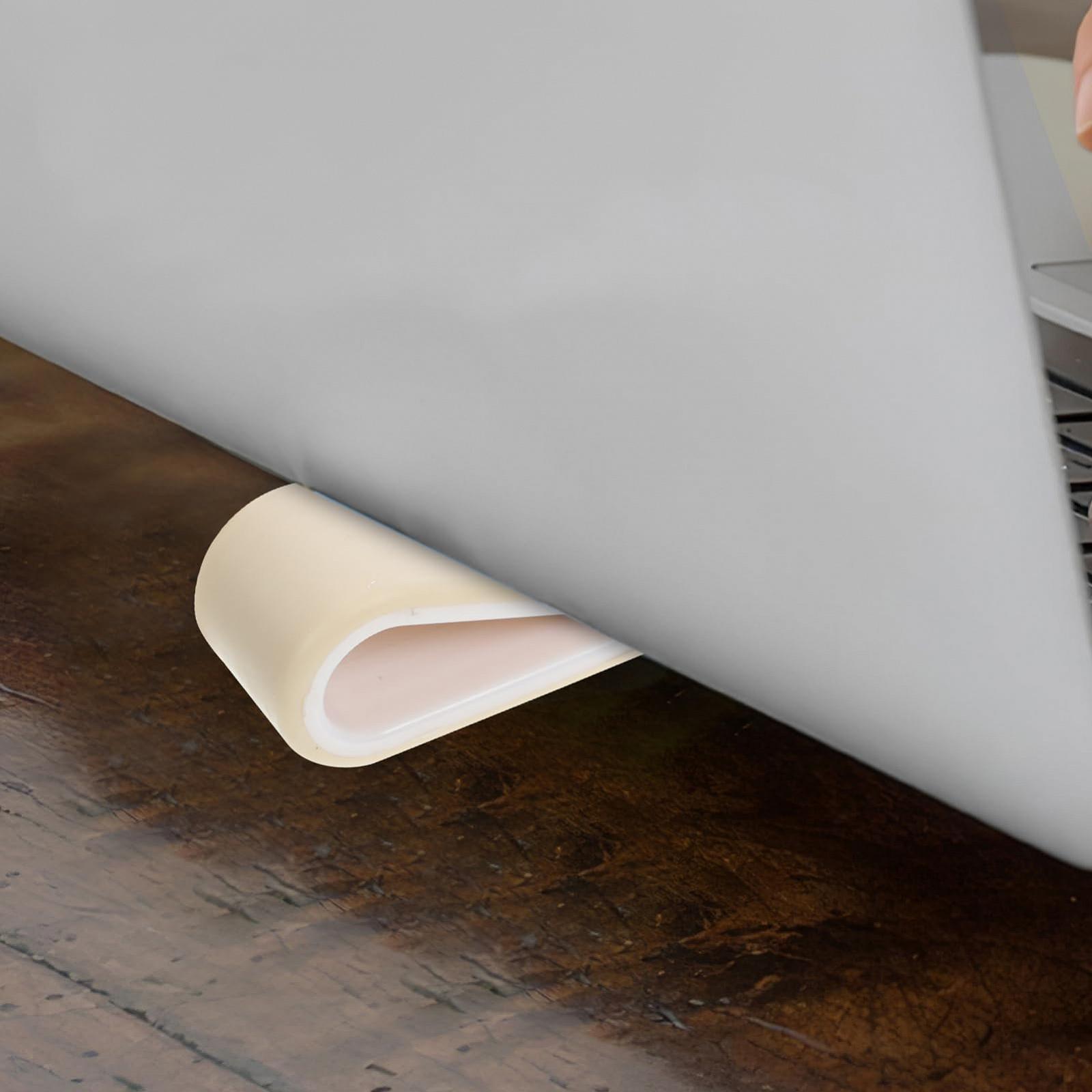 Подставка для ноутбука Силиконовая Портативная Эргономичная Белая (2 шт.), фото №9 Подставка для ноутбука Силиконовая Портативная Эргономичная Белая (2 шт.), фото №9