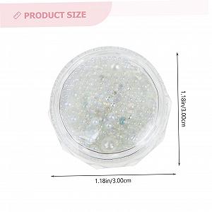 Декор для нігтів Healeved Змішаний дизайн для нігтів, ремесел, весіль тощо synthetic.ua - Фото 1