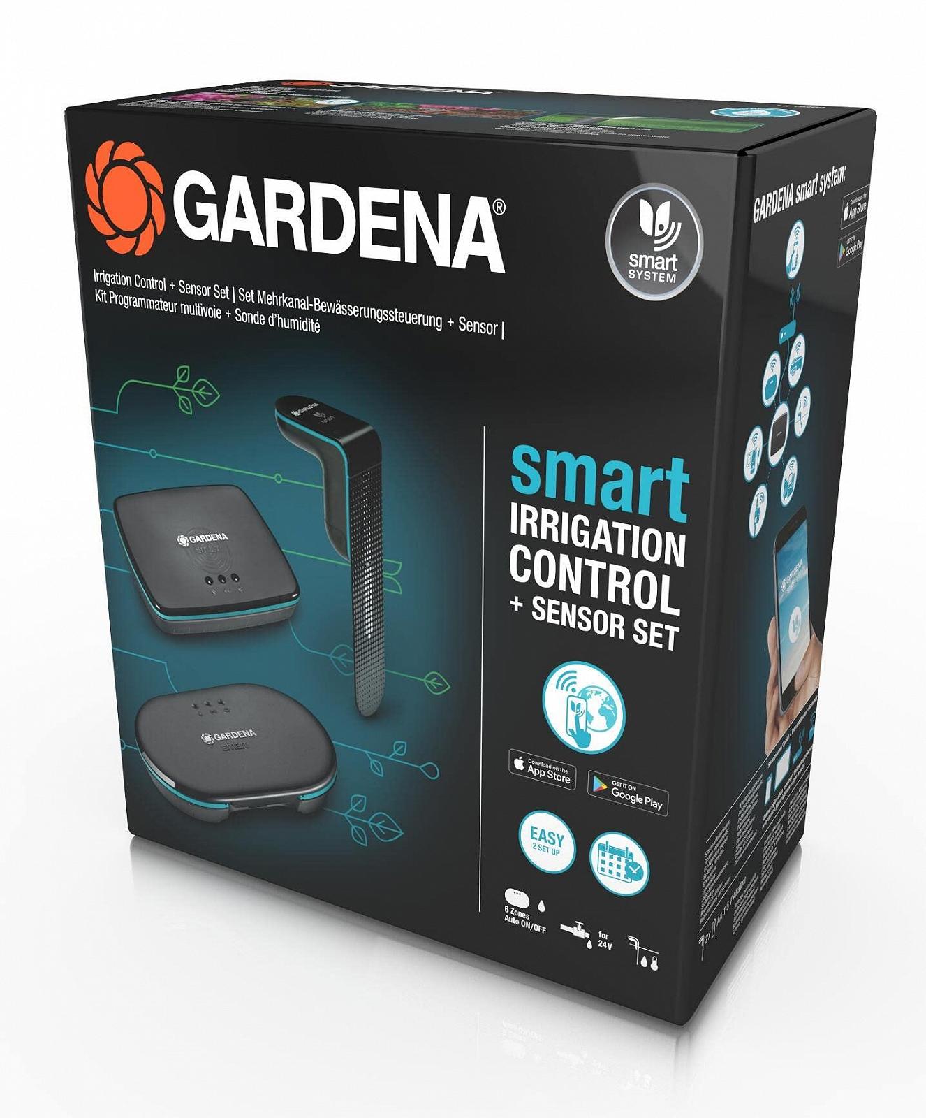 Набор с датчиком и умным контроллером полива Gardena Smart Irrigation Control Sensor Set, фото №8