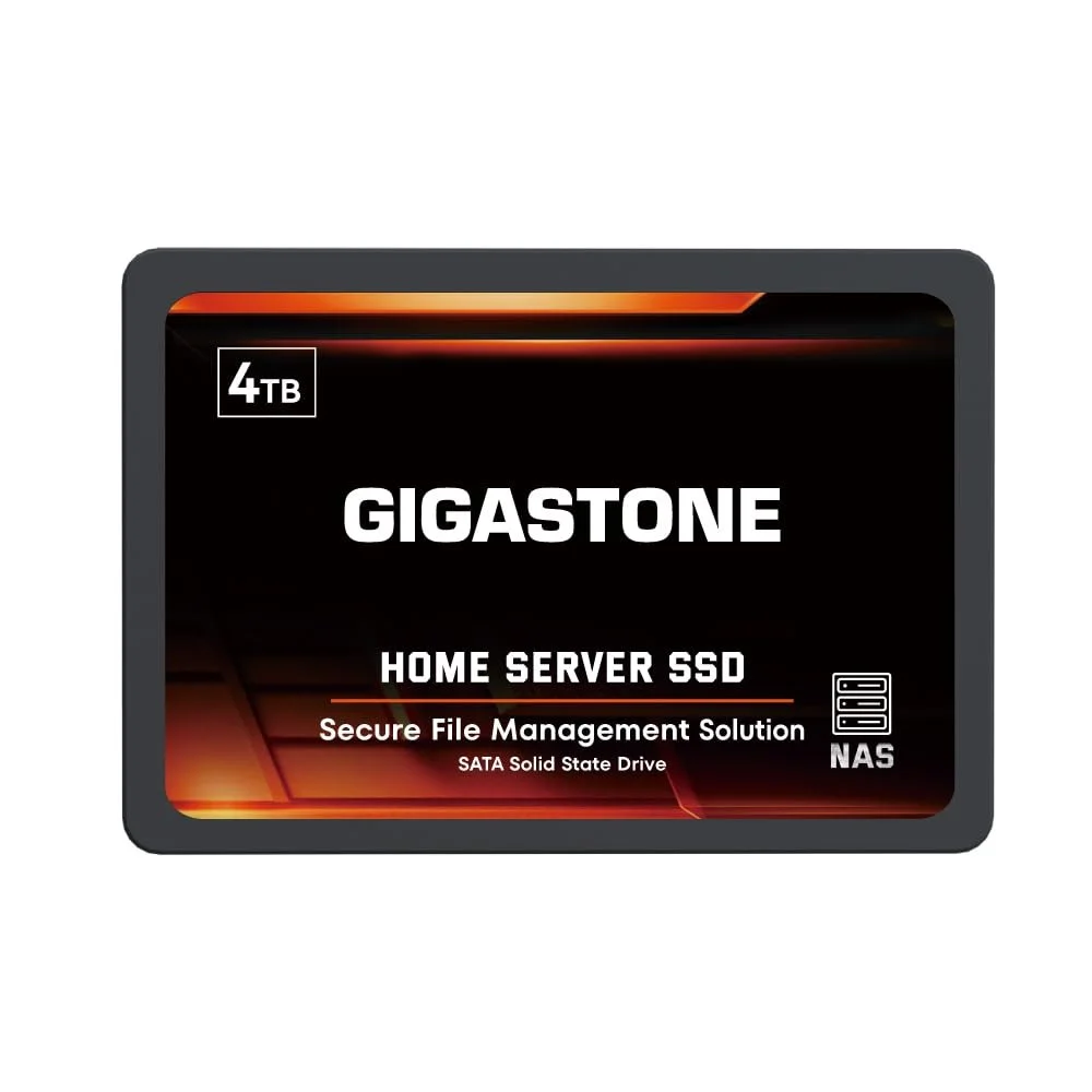 Внутрішній SSD Gigastone Home NAS 4ТБ SATA III 2.5 дюйма, фото №1 Внутрішній SSD Gigastone Home NAS 4ТБ SATA III 2.5 дюйма, фото №1