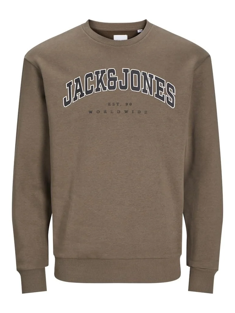 Свитшот JACK&JONES JUNIOR Jjecaleb Varsity Sweat Crew Neck Sn Mni для мальчиков, фото №1 Свитшот JACK&JONES JUNIOR Jjecaleb Varsity Sweat Crew Neck Sn Mni для мальчиков, фото №1