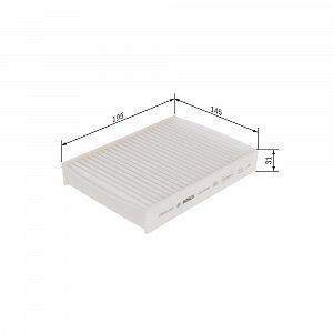 Фильтр салона BOSCH 1 987 435 066 для CITROËN PEUGEOT TOYOTA - Фото 1