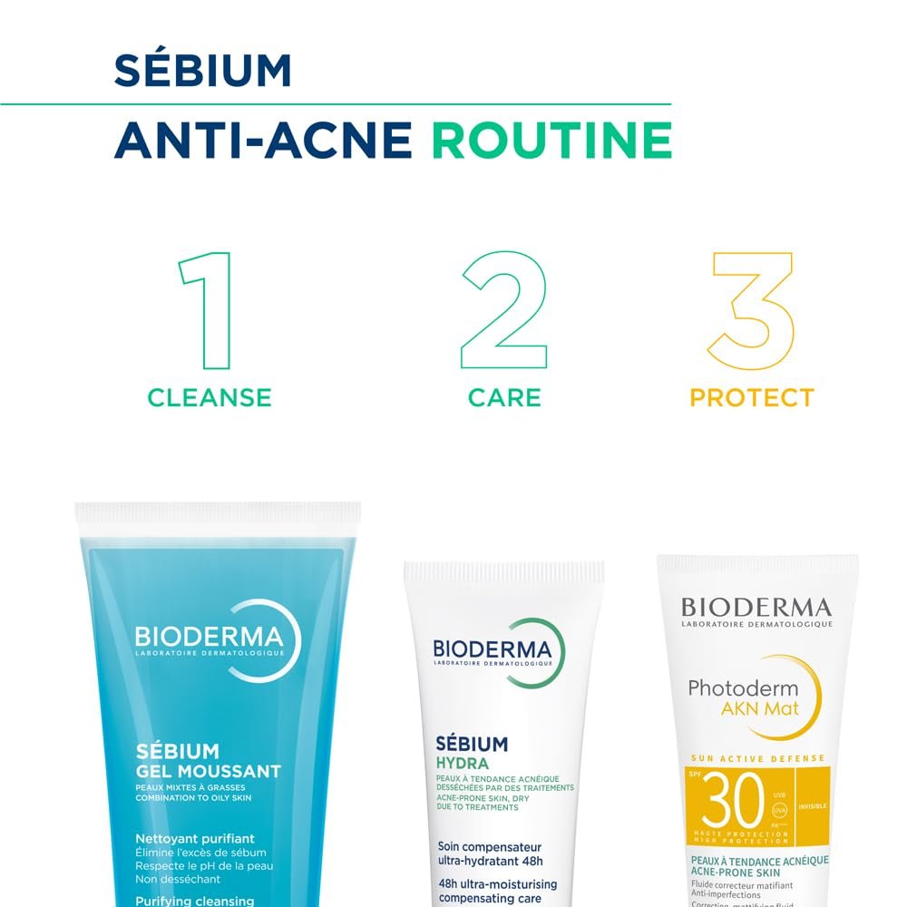 Зволожуючий компенсуючий крем Bioderma Sebium Hydra 40 мл, фото №8 Зволожуючий компенсуючий крем Bioderma Sebium Hydra 40 мл, фото №8