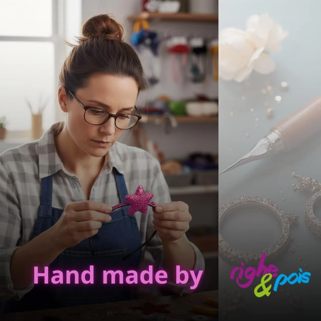 Обруч для волосся з блискітками Star для дівчаток, фото №3