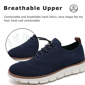 Кроссовки Sudychen Breeze Urban Мужские Сетка Оксфорды Легкие Повседневные Слипоны Дышащие Элегантные Wearbreeze synthetic.ua - Фото 1