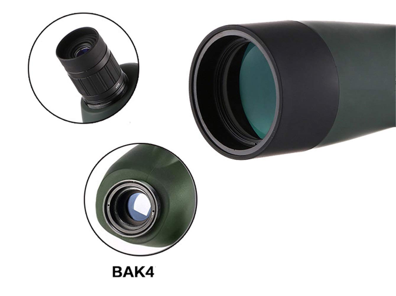 Монокуляр Durable Zoom 20-60x60 с треногой для кемпинга и стрельбы, фото №6