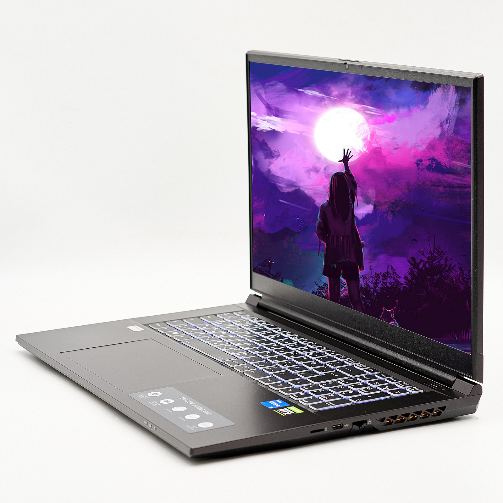 Ігровий ноутбук 17,3" Medion (Lenvo Group) Erazer Scout E10 Intel Core i5-12500H RAM 16 ГБ SSD 512 ГБ Nvidia GeForce RTX 3050 Win10 (4518), фото №4