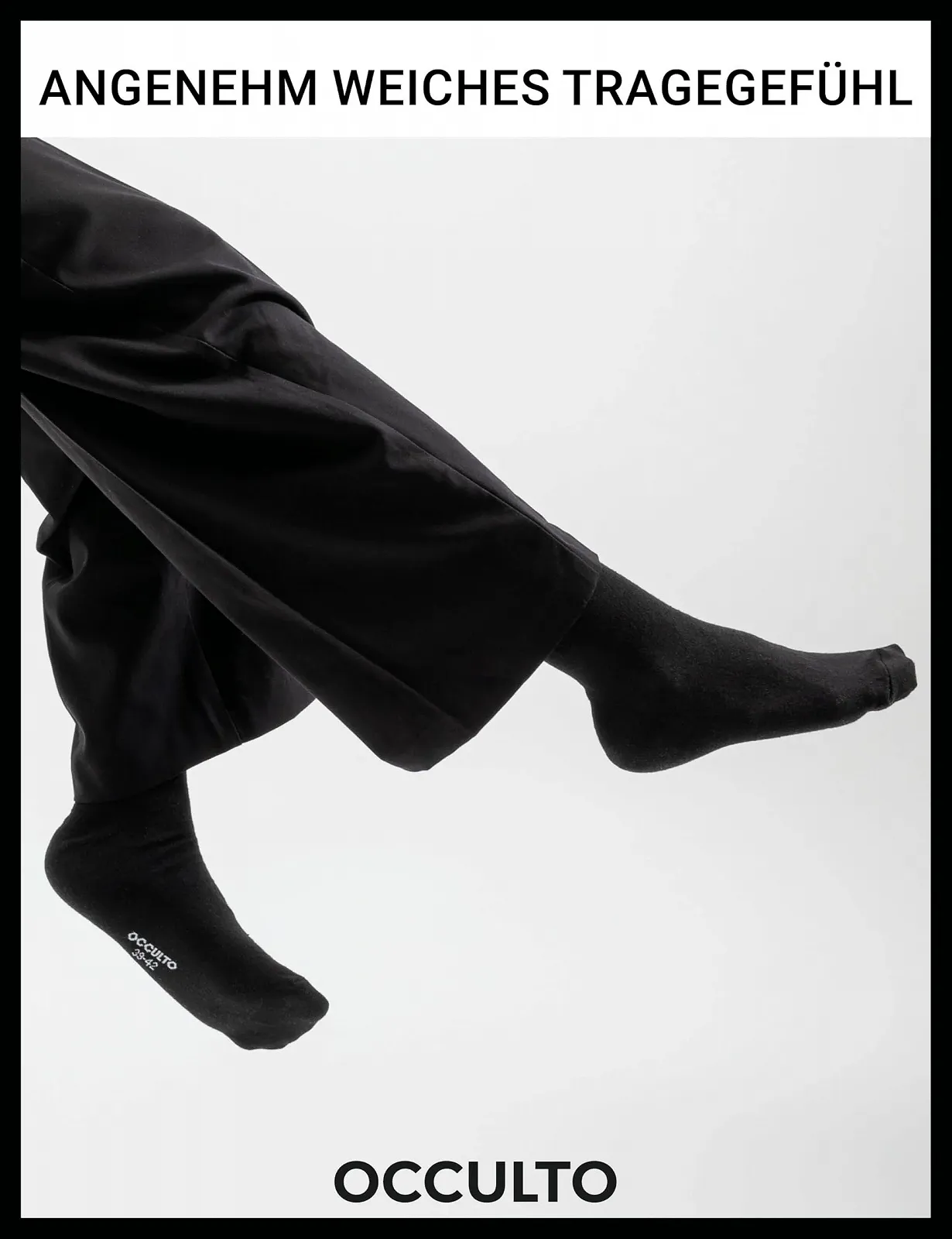 Носки Occulto Женские Черный, упаковка 10-20 (Модель: Hermine), фото №6 Носки Occulto Женские Черный, упаковка 10-20 (Модель: Hermine), фото №6