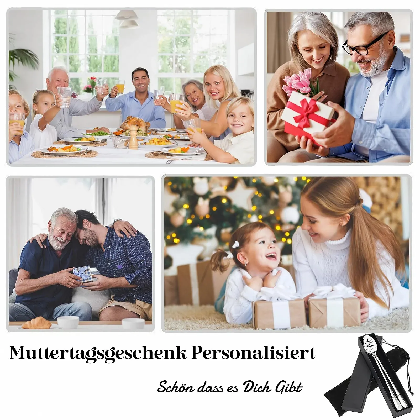 Кофейные ложки Sch
Das Es Dich Gibt, набор 2 шт с гравировкой, фото №9