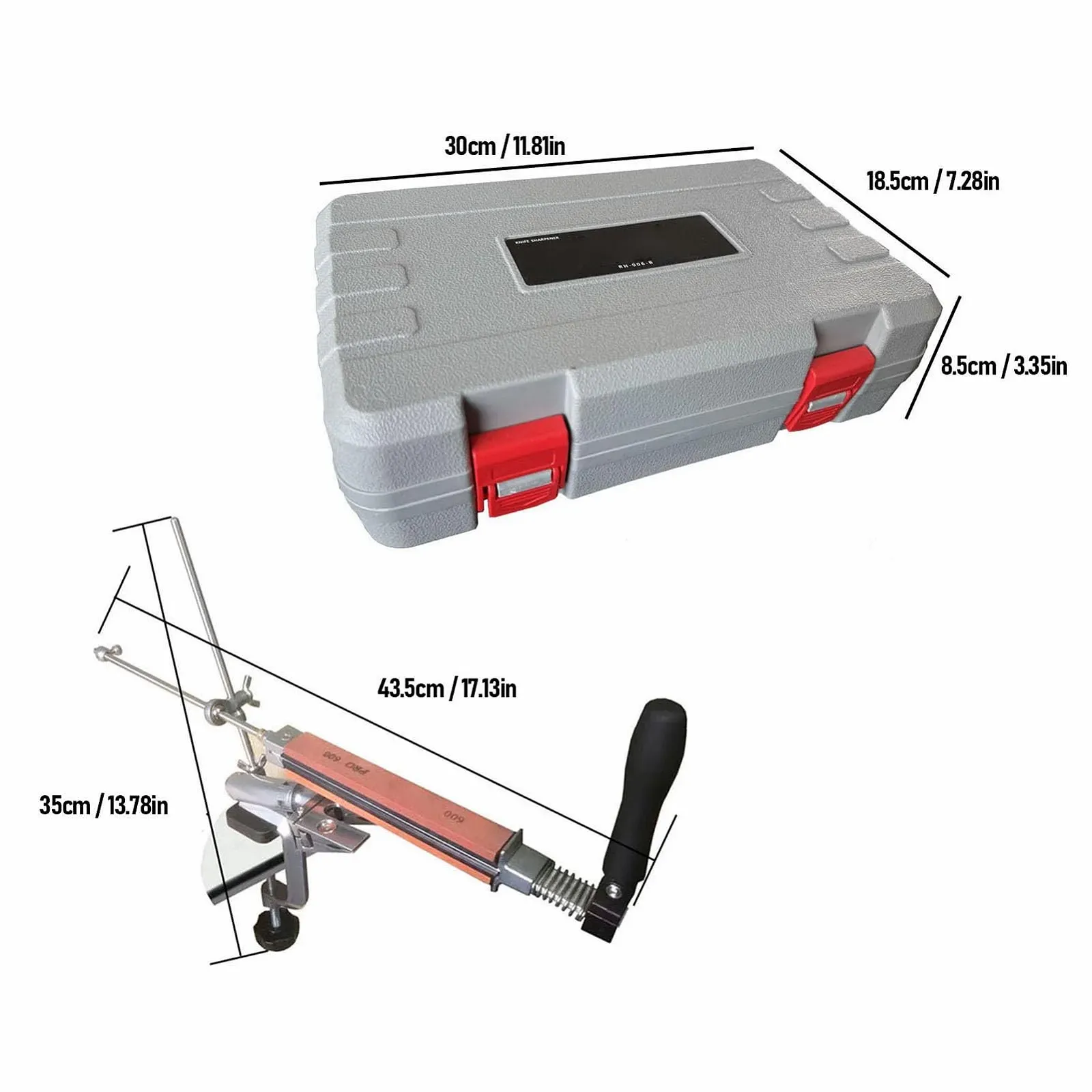 Точильная система Chef многофункциональная с фиксированным углом для ресторанов, фото №8