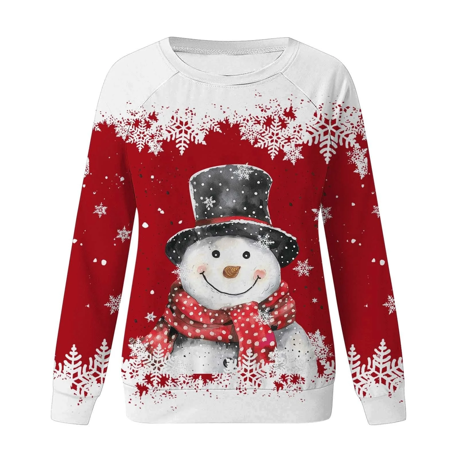 Женский лонгслив Рождественский свитер, фото №2