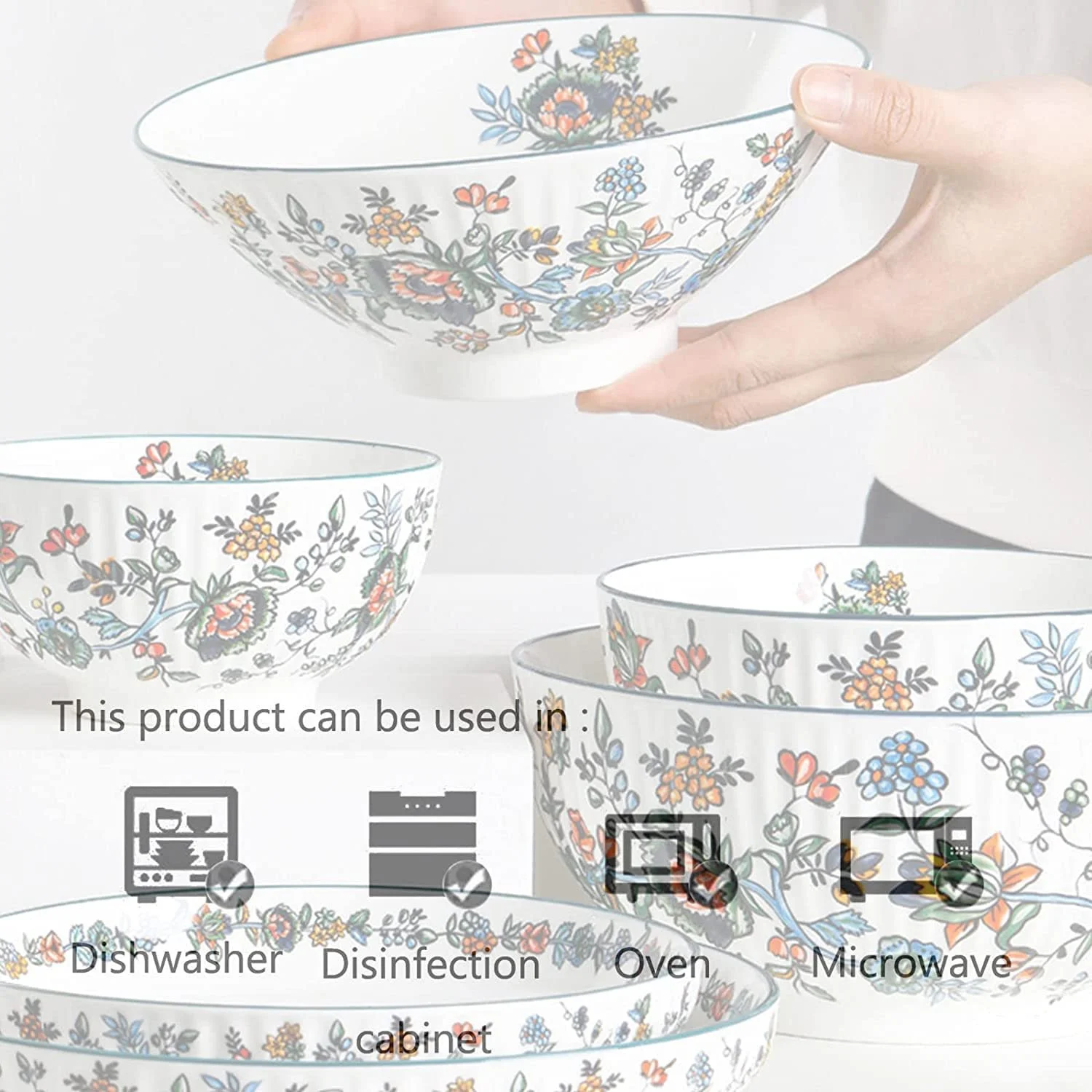 Форма для запекания керамическая круглая с ручкой 900 мл зеленая, фото №4 Форма для запекания керамическая круглая с ручкой 900 мл зеленая, фото №4