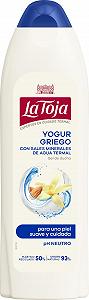 Гель для душу La Toja Yoghurt Greek для живлення шкіри, ніжний аромат мигдалю, догляд та еластичність, 600 мл - Фото 1