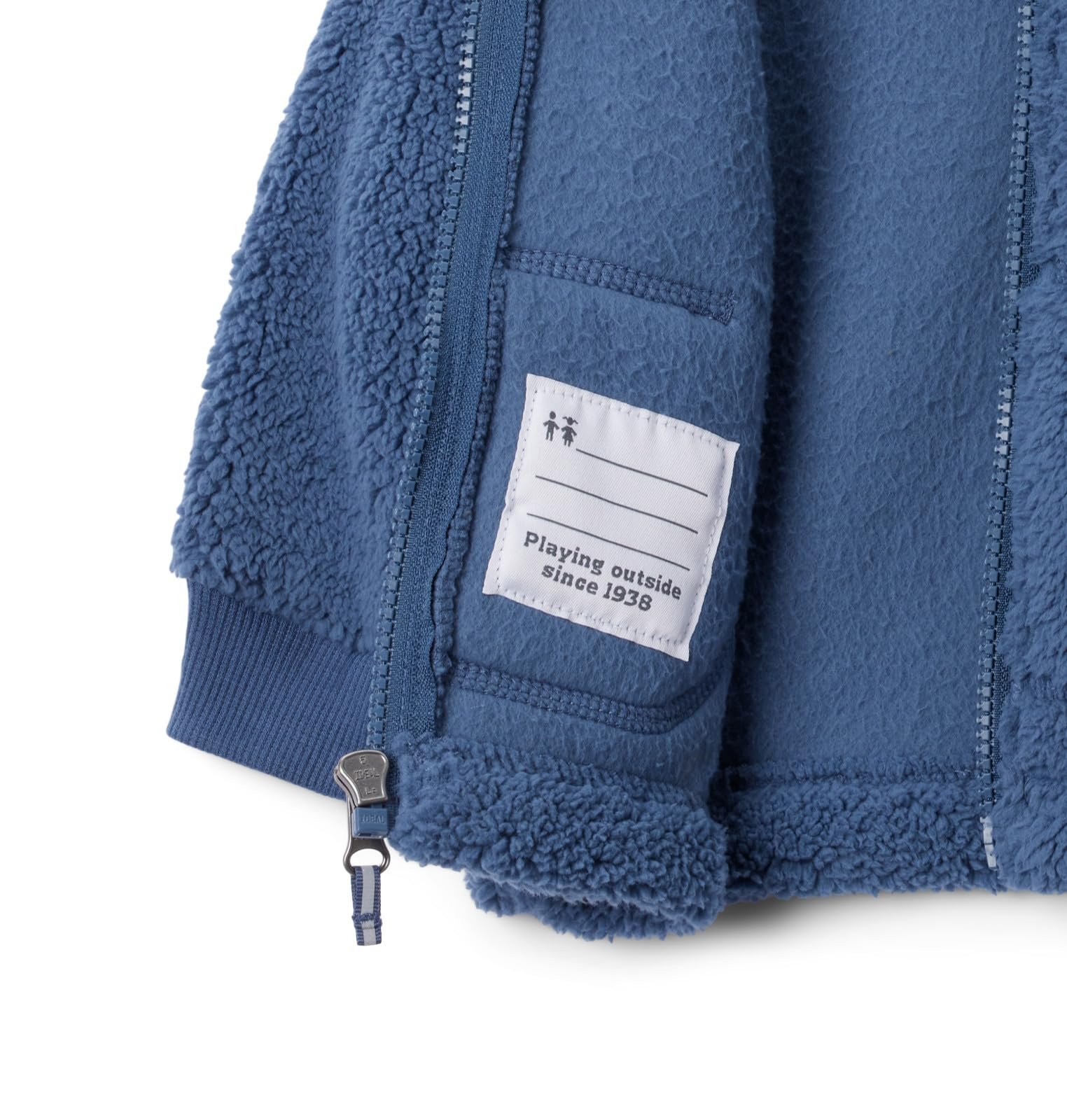 Флисовая куртка Columbia Rugged Ridge II Faux Sherpa Zip для мальчиков, фото №9