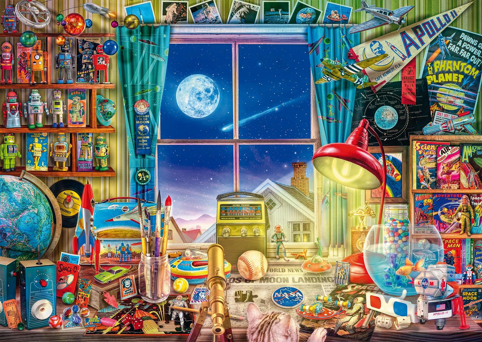 Пазл Schmidt Spiele 58882 To the Moon 1000 элементов, фото №1