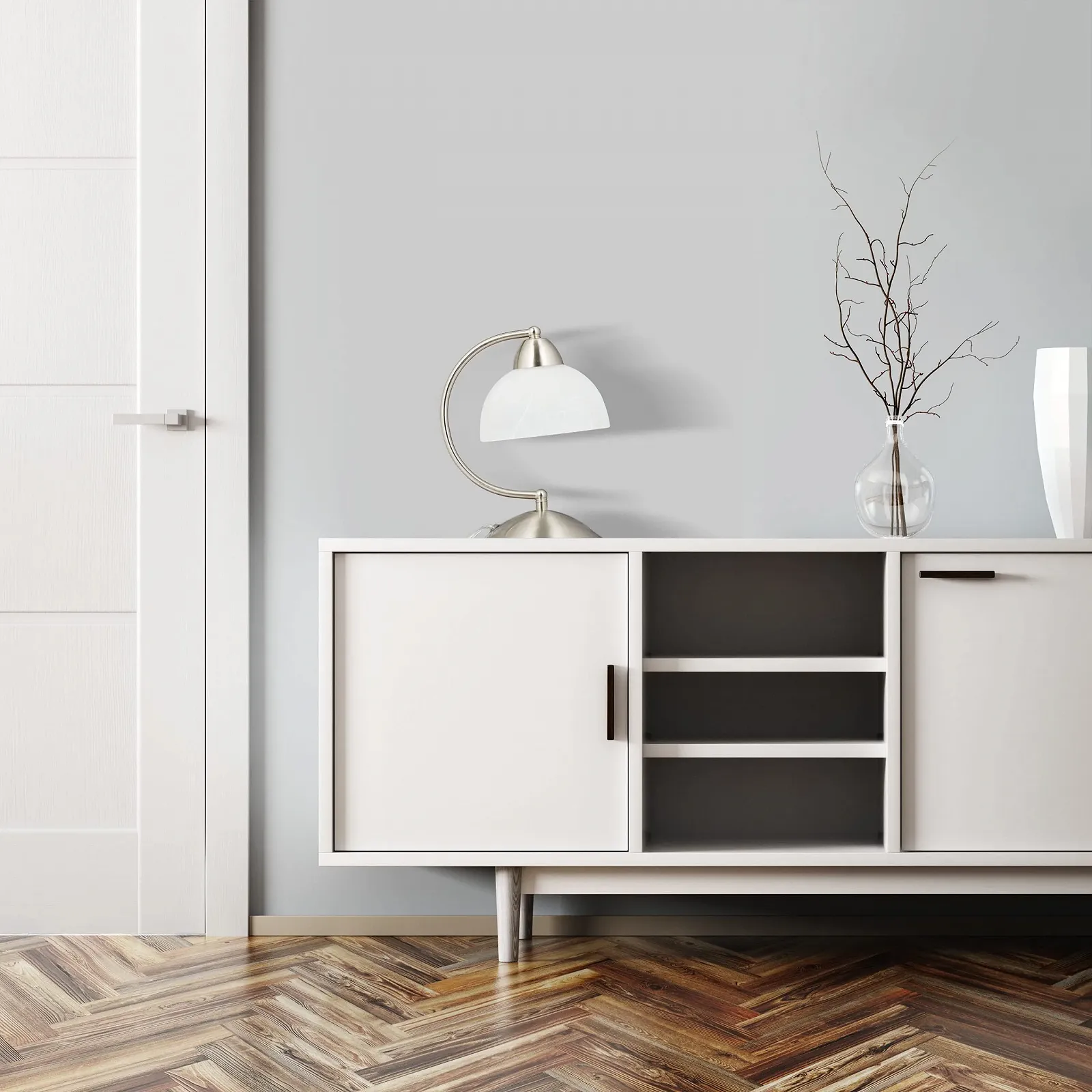 Настільна лампа Relaxdays Touch Retro E14 Dimmable Glass & Iron 25 x 15 x 19 см Золотиста, фото №3