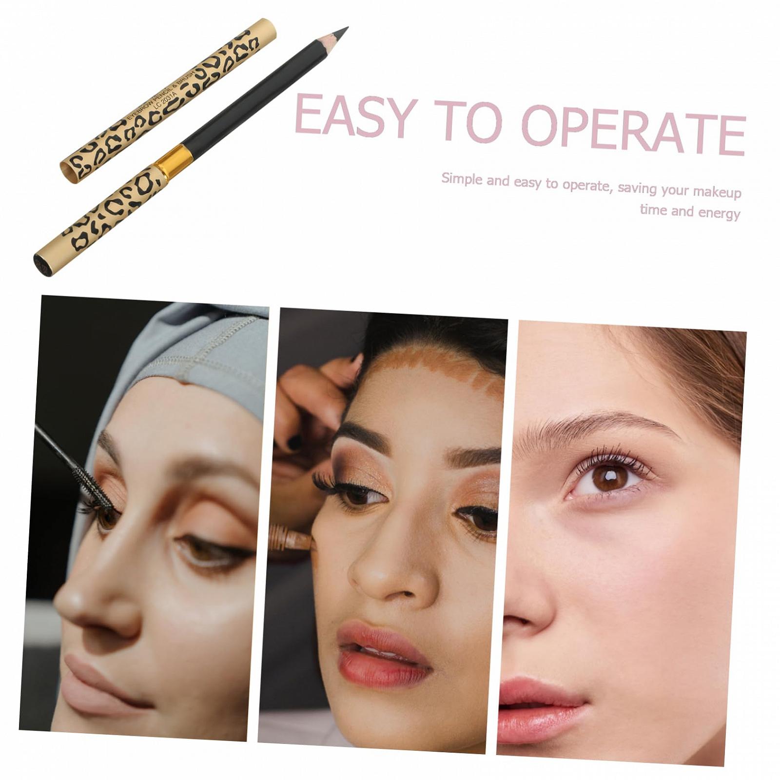 Хайлайтер Minkissy Eyeliner Pen Eyebrow Makeup Smudge-proof Eyebrow Microblading Pen Белый Miss Bamboo Двусторонний, фото №5 Хайлайтер Minkissy Eyeliner Pen Eyebrow Makeup Smudge-proof Eyebrow Microblading Pen Белый Miss Bamboo Двусторонний, фото №5