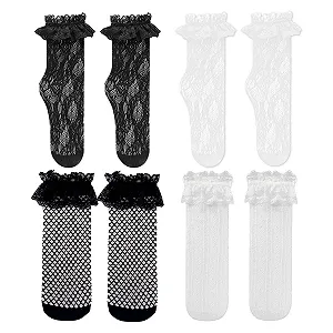 Шкарпетки Мереживні SLEEKEE 4 пари - Фото 1