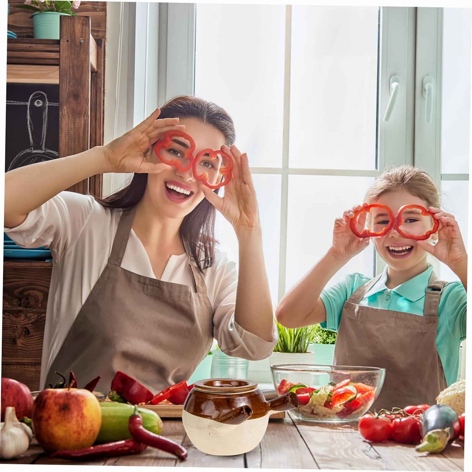 Горщик для ліків глиняний Ciieeo Традиційний термостійкий для газових плит, фото №6