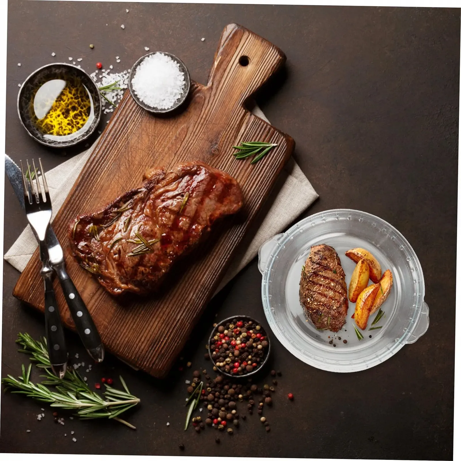 Форма для запекания iplusmile Термостойкое стекло Прозрачная, фото №7 Форма для запекания iplusmile Термостойкое стекло Прозрачная, фото №7