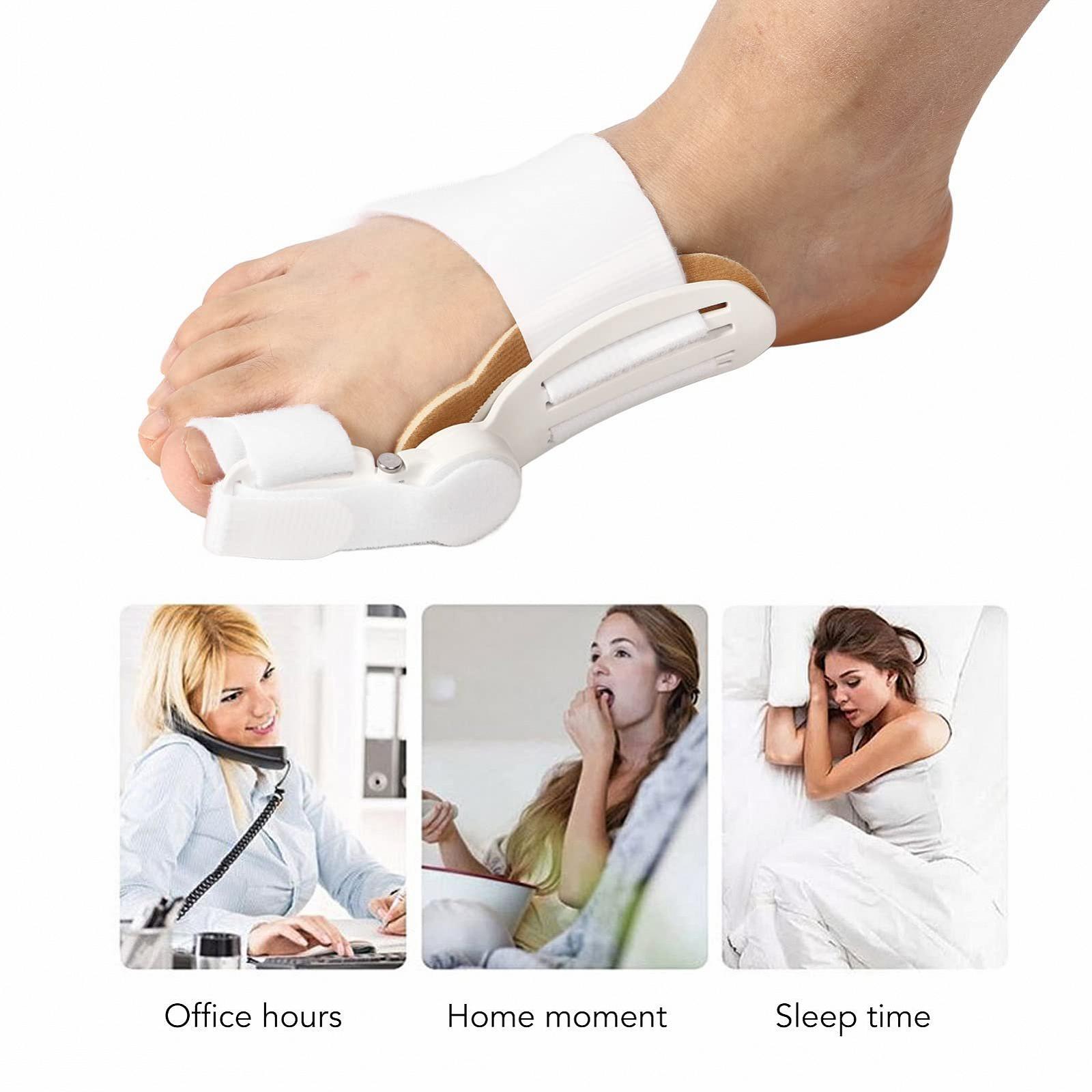 Выпрямитель большого пальца стопы, корректор вальгусной деформации, регулируемая шина, фото №4