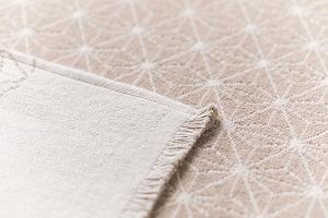 Покривало для йоги David Fussenegger Nova Namasté 180 x 145 см Сирий Білий synthetic.ua - Фото 1