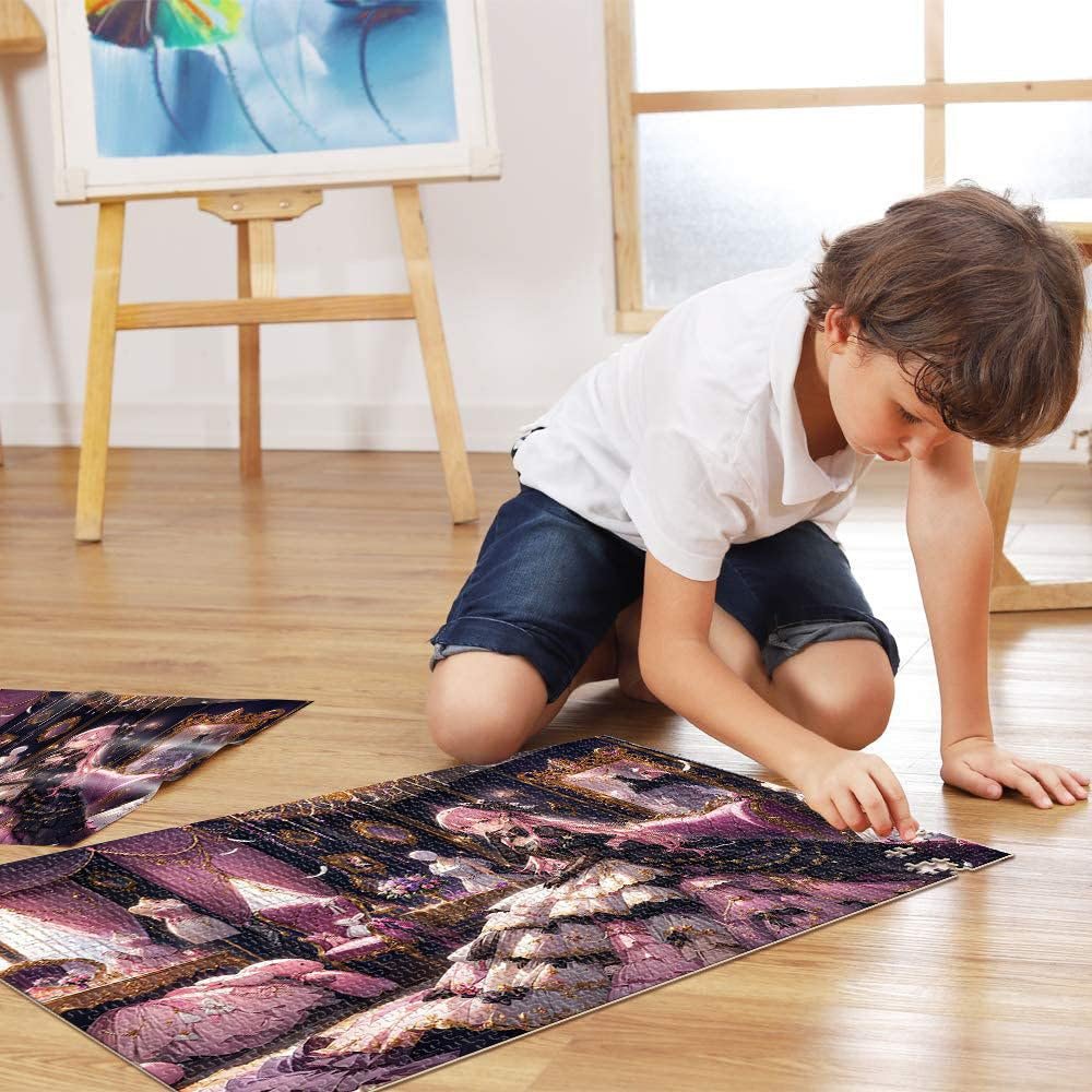 Пазл Аниме-девушка в элегантном платье 1000 элементов 52 x 38 см сложный, фото №5 Пазл Аниме-девушка в элегантном платье 1000 элементов 52 x 38 см сложный, фото №5