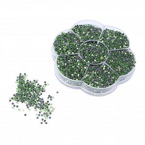 Стрази Emoshayoga Прозорі Світло-зелені, 14400 шт synthetic.ua - Фото 1