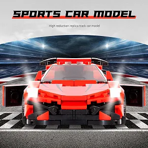 Суперкар Laddutoi Lykan HyperSport Красный synthetic.ua - Фото 1