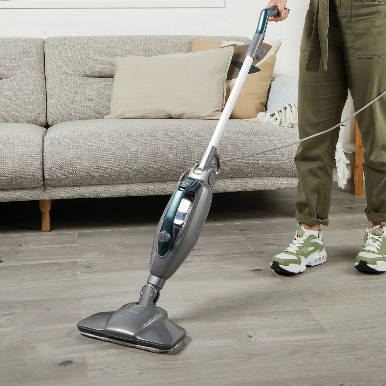 Пароочисник для підлоги та ручний Petra 1300 W 14-в-1 350 ml, фото №4