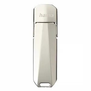 Купити USB-накопичувач Hama Uni-C Deluxe 128 GB USB 3.1 Gen 1 USB-C USB-A 100 МБ/с Silver - Фото 1 USB-накопичувач Hama Uni-C Deluxe 128 GB USB 3.1 Gen 1 USB-C USB-A 100 МБ/с Silver - Фото 1